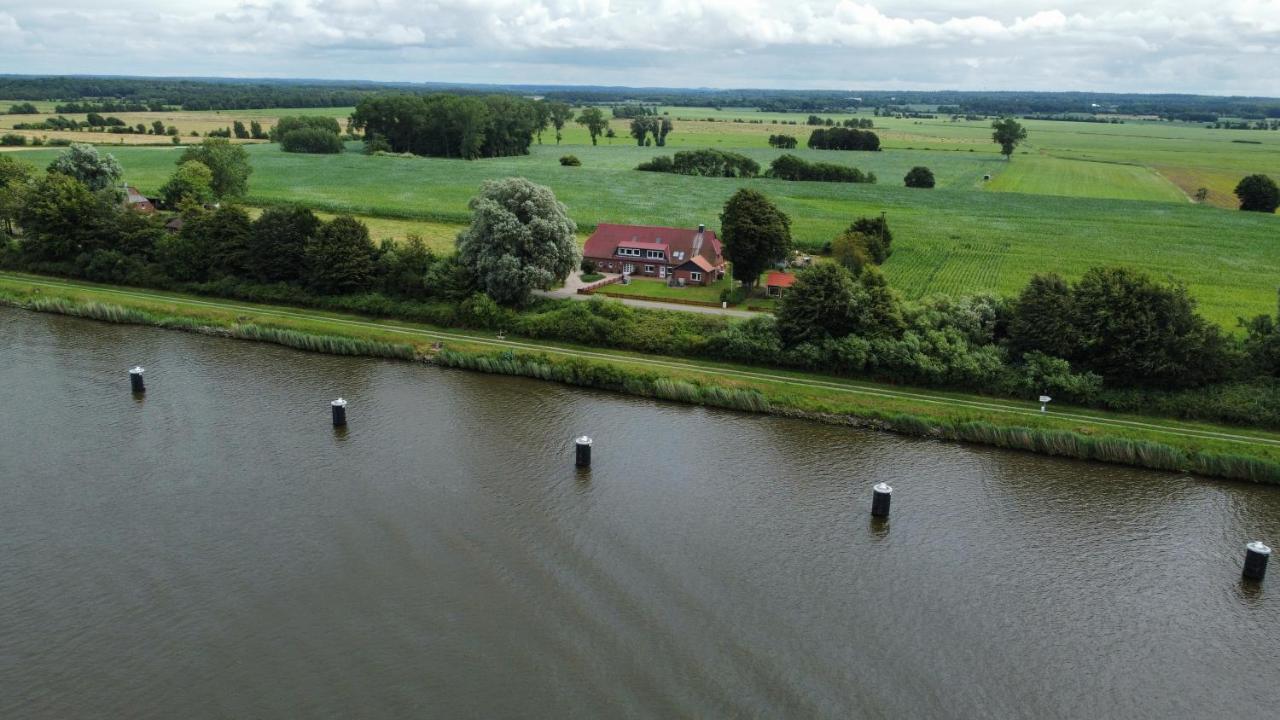 Ferienwohnung Mit Wunderschoenem Blick Auf Den Nord-Ostsee-Kanal Breiholz Ngoại thất bức ảnh