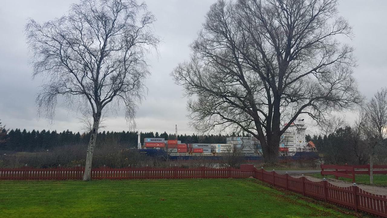 Ferienwohnung Mit Wunderschoenem Blick Auf Den Nord-Ostsee-Kanal Breiholz Ngoại thất bức ảnh